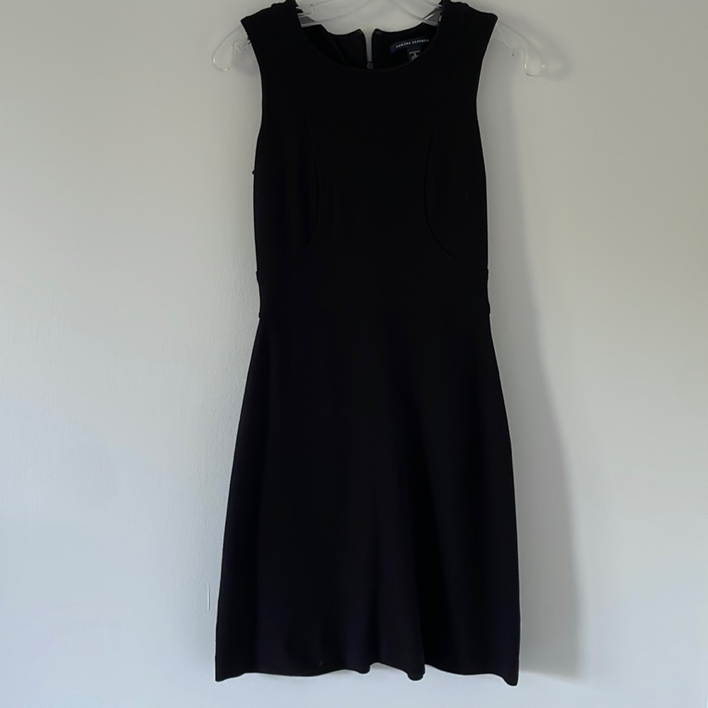 Banana Republic black pencil dress